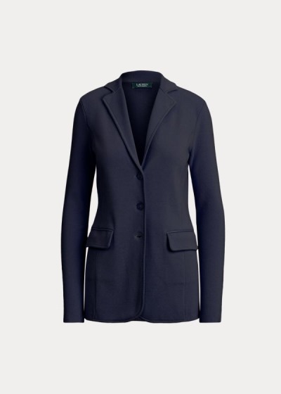 Ralph Lauren Tubular-Trimmed Blazer Dame Danmark (BKJYT4790)